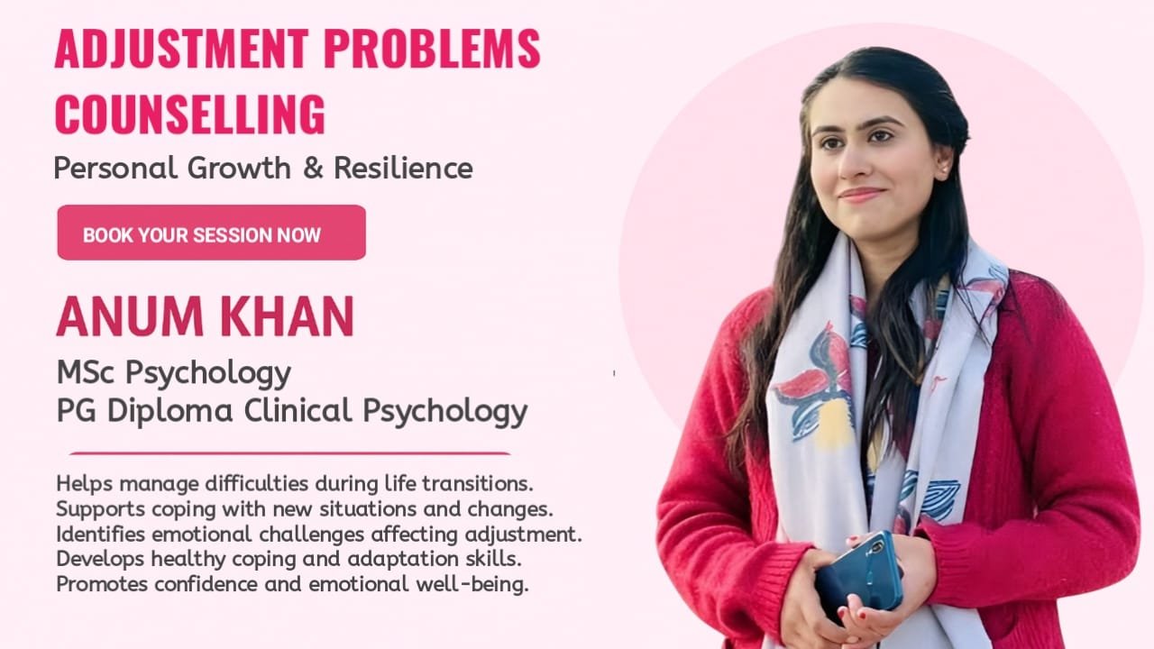 adjustment problems counseling psychologist islamabad